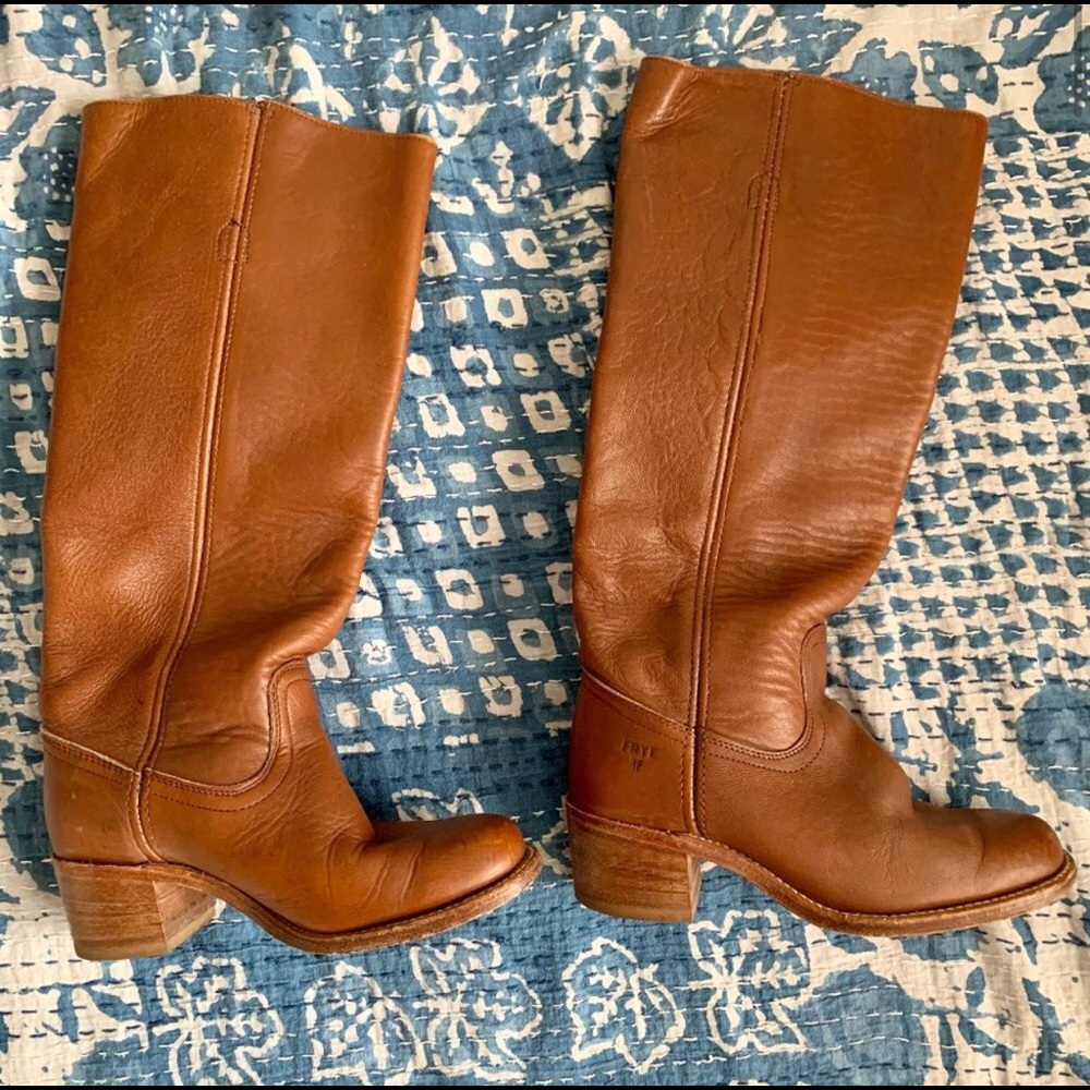 Vintage Frye Campus Boots